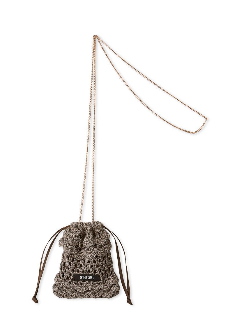 SNIDEL「フリルミニショルダー」|キーケース|