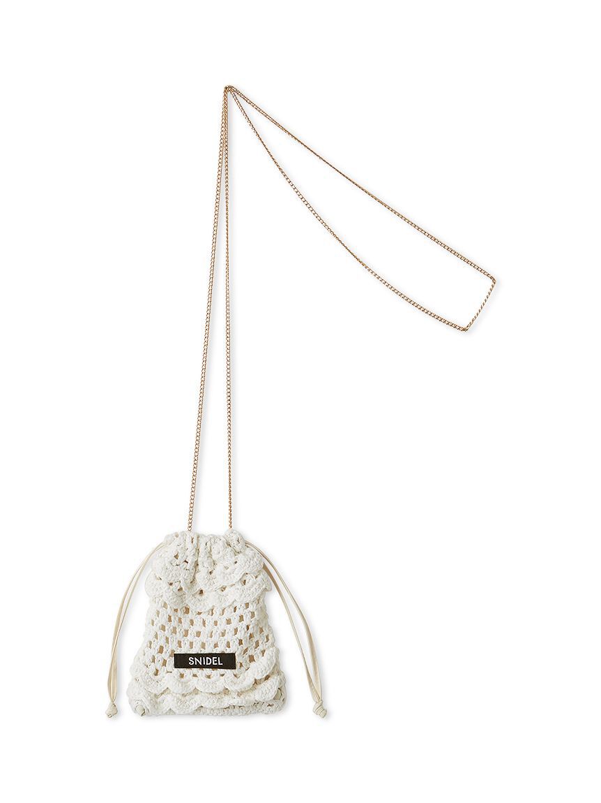 SNIDEL「フリルミニショルダー」|キーケース|