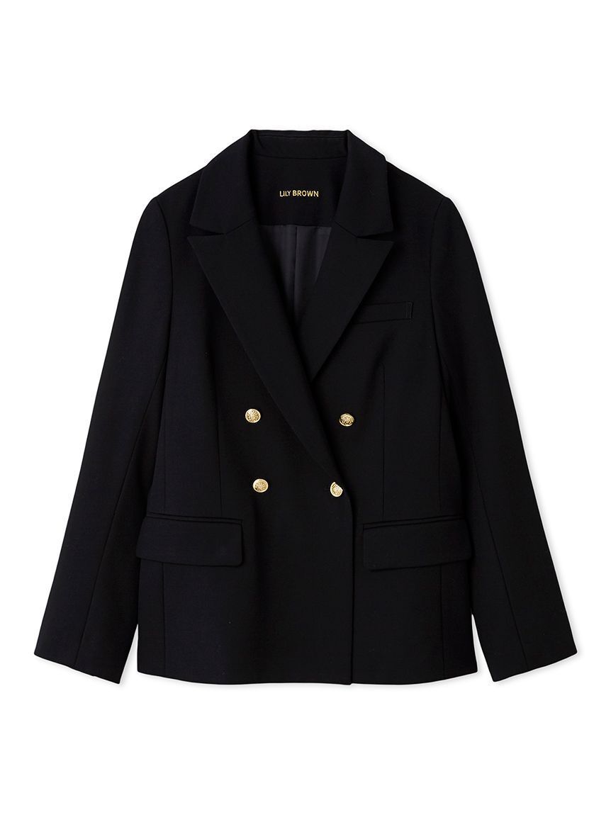 LILY BROWN「金釦ダブルブレストジャケット」|テーラードジャケット|