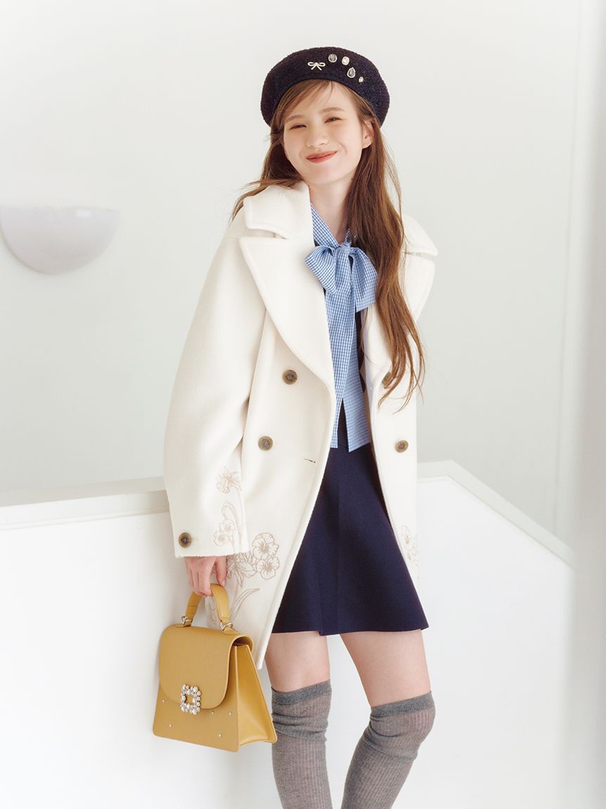 LILY BROWN「【NEW YEAR'S SPECIAL ITEM】ボウタイニットセットアップ」|ワンピース|