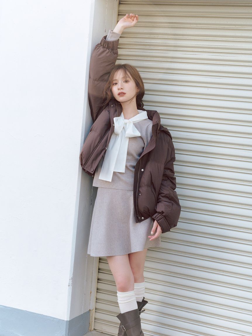 LILY BROWN「【NEW YEAR'S SPECIAL ITEM】ボウタイニットセットアップ」|ワンピース|
