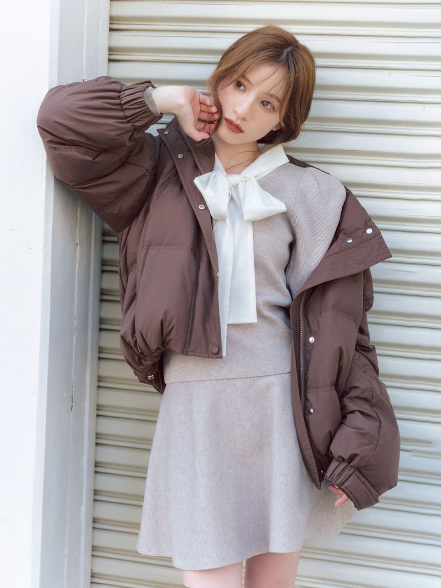 LILY BROWN「【NEW YEAR'S SPECIAL ITEM】ボウタイニットセットアップ」|ワンピース|