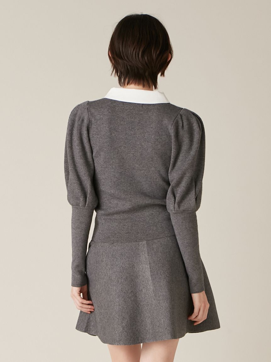 LILY BROWN「【NEW YEAR'S SPECIAL ITEM】ボウタイニットセットアップ」|ワンピース|