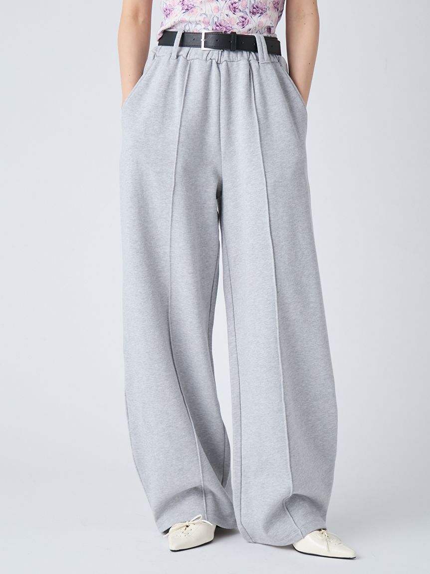 LILY BROWN「【WEB限定00サイズ】ベルト付きスウェットパンツ」|チノ|