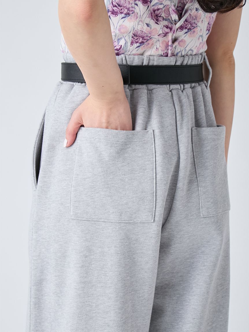 LILY BROWN「【WEB限定00サイズ】ベルト付きスウェットパンツ」|チノ|