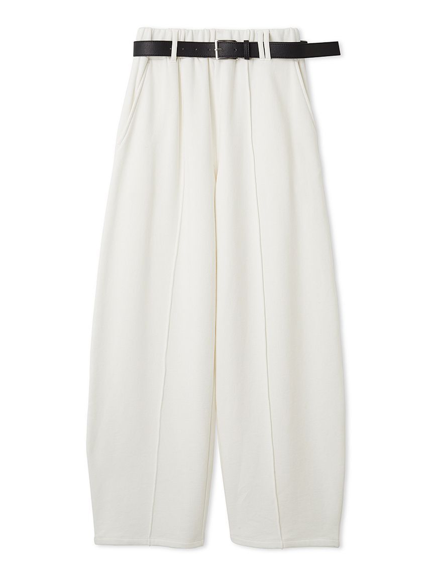 LILY BROWN「【WEB限定00サイズ】ベルト付きスウェットパンツ」|チノ|