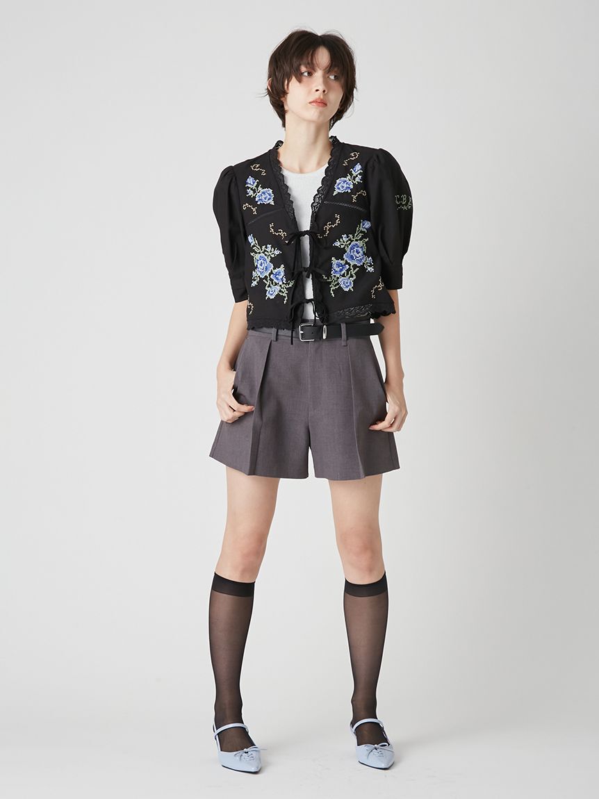 LILY BROWN「ベルトセットショートパンツ」|その他|