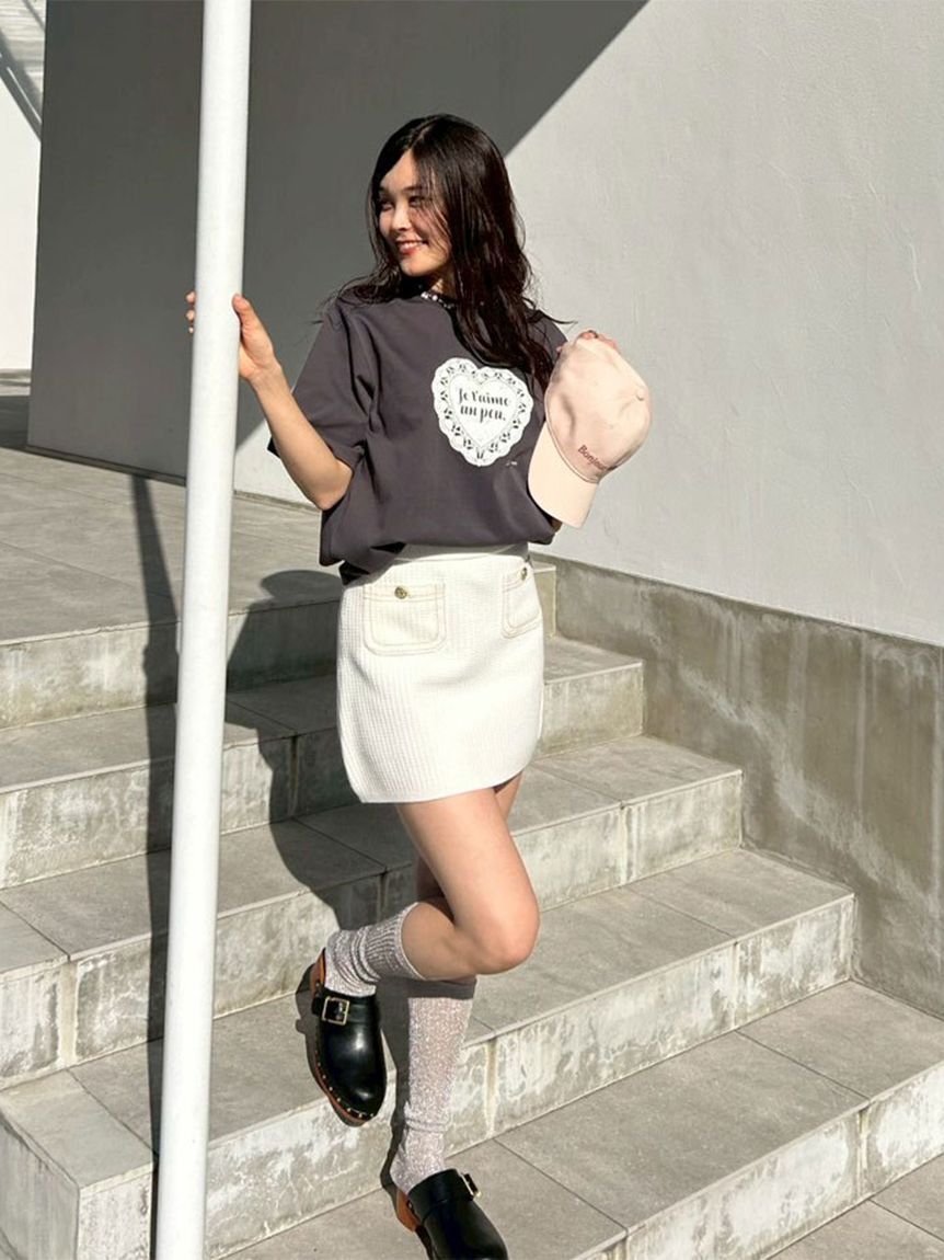 LILY BROWN「Bonjour Bebeキャップ」|キャップ・キャスケット|