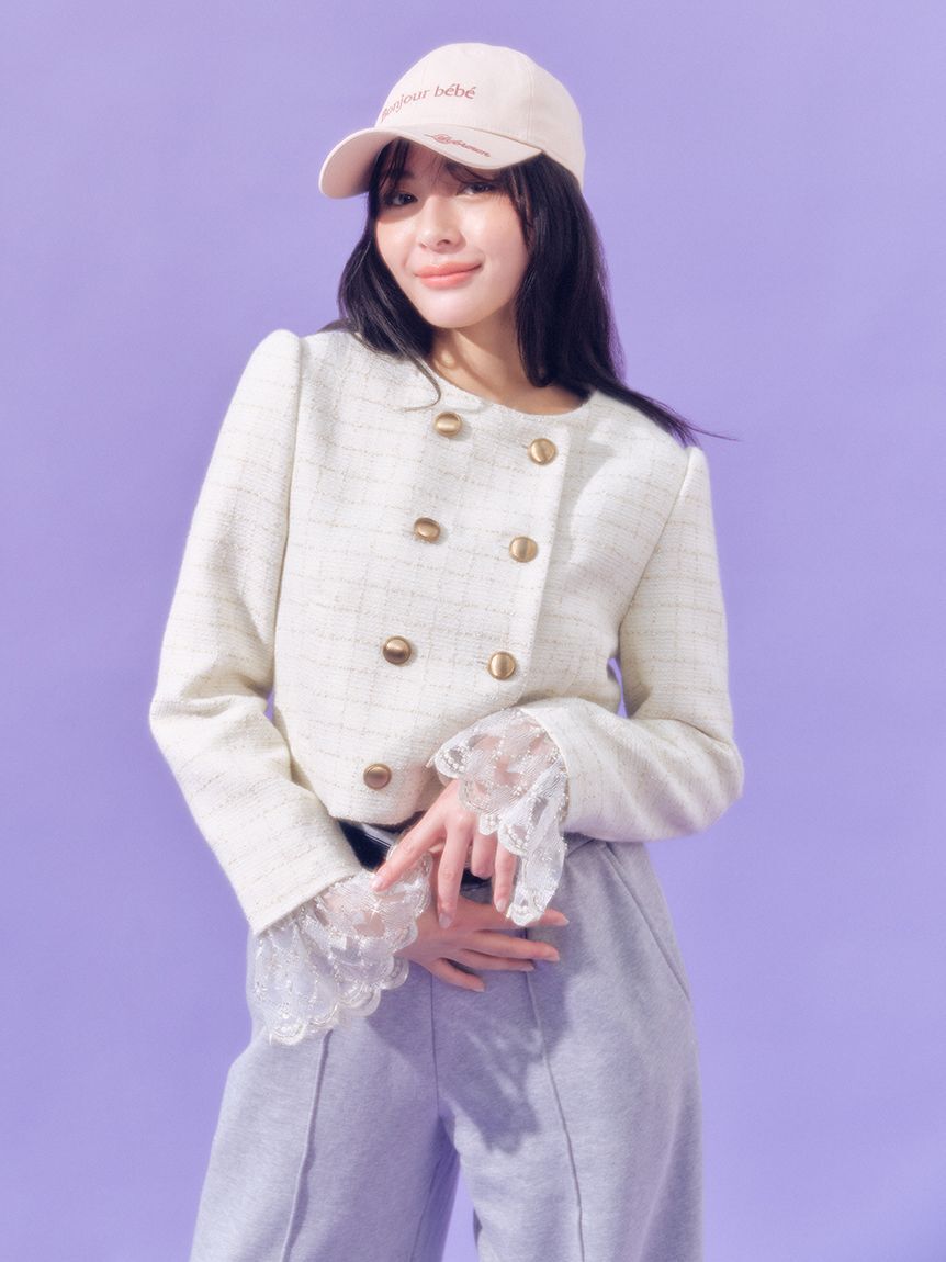 LILY BROWN「Bonjour Bebeキャップ」|キャップ・キャスケット|