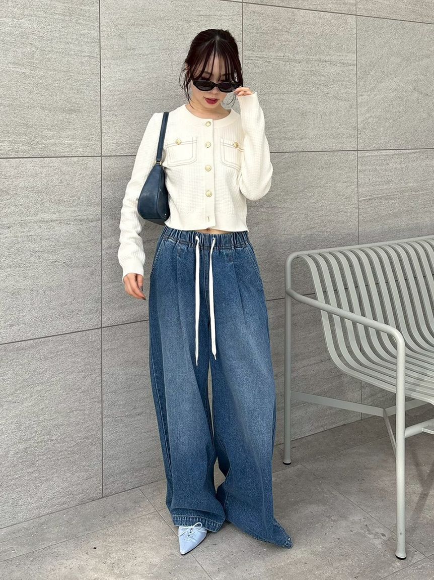 LILY BROWN「レースアップスリングバッグパンプス」|パンプス|