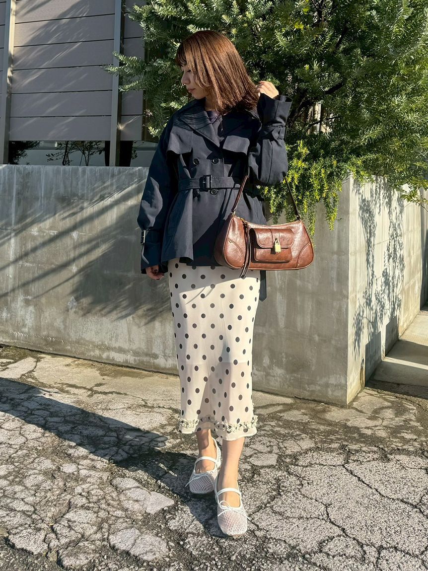 LILY BROWN「[L.B CANDY STOCK]スクエアバレエシューズ」|スリッポン|