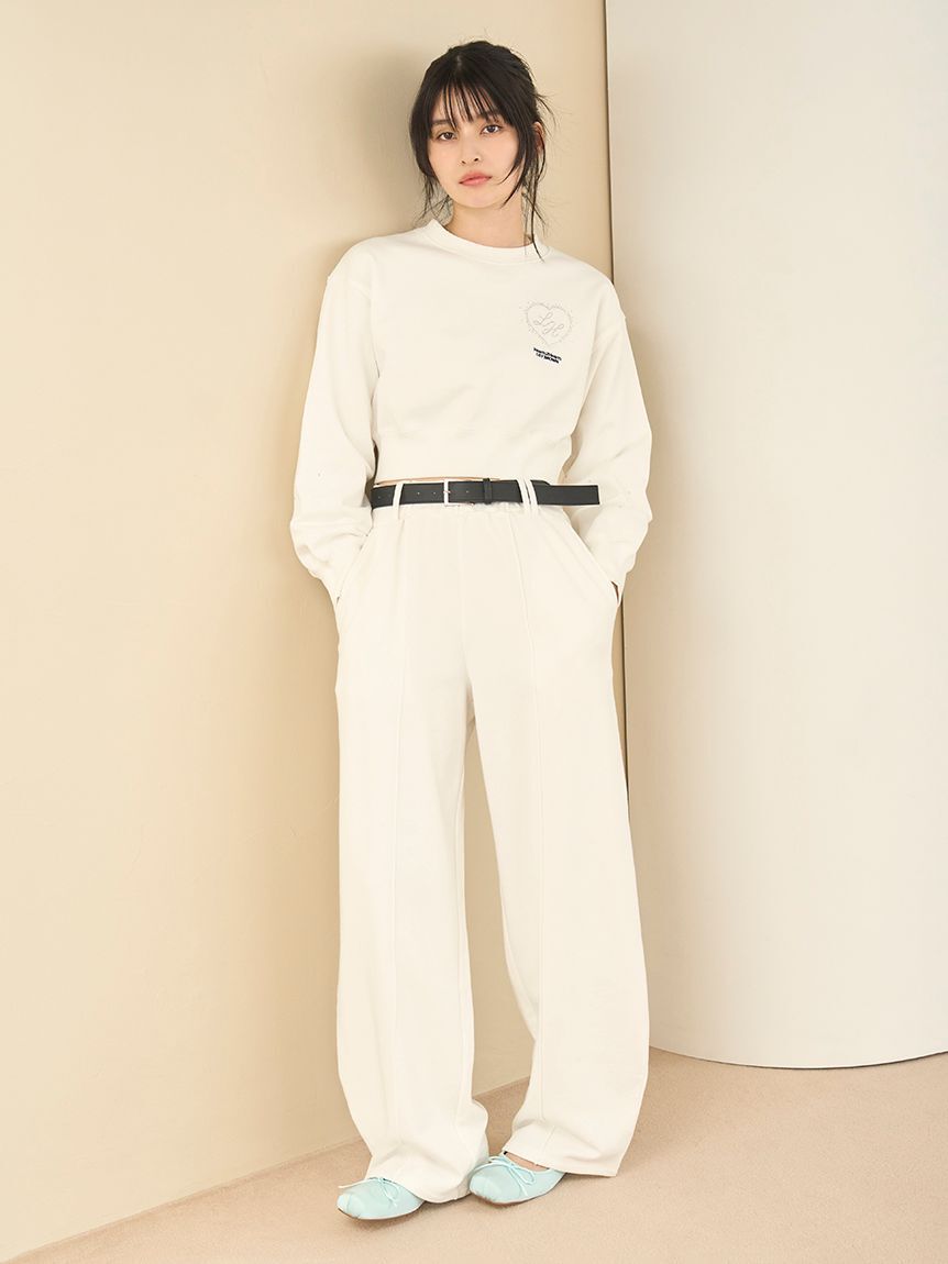 LILY BROWN「[L.B CANDY STOCK]スクエアバレエシューズ」|スリッポン|