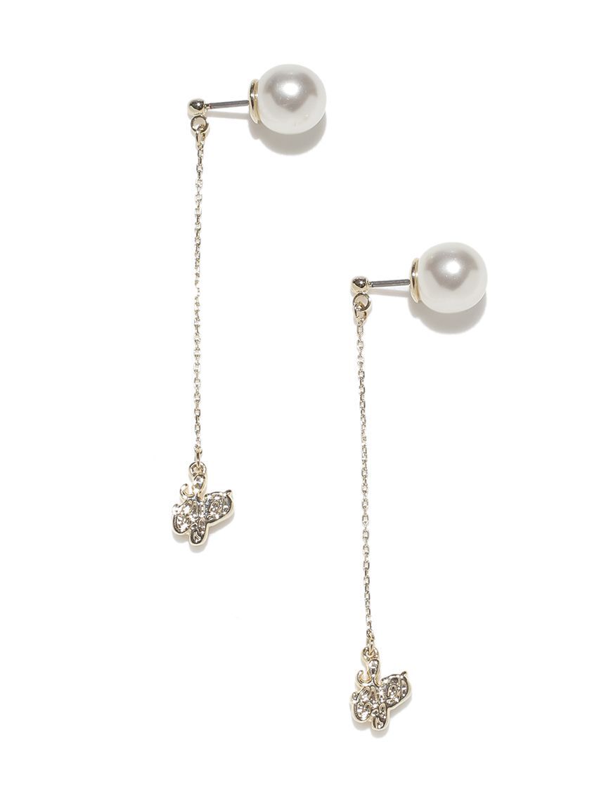 CELFORD「カリグラフィーロゴスイングピアス」|ピアス|GLD