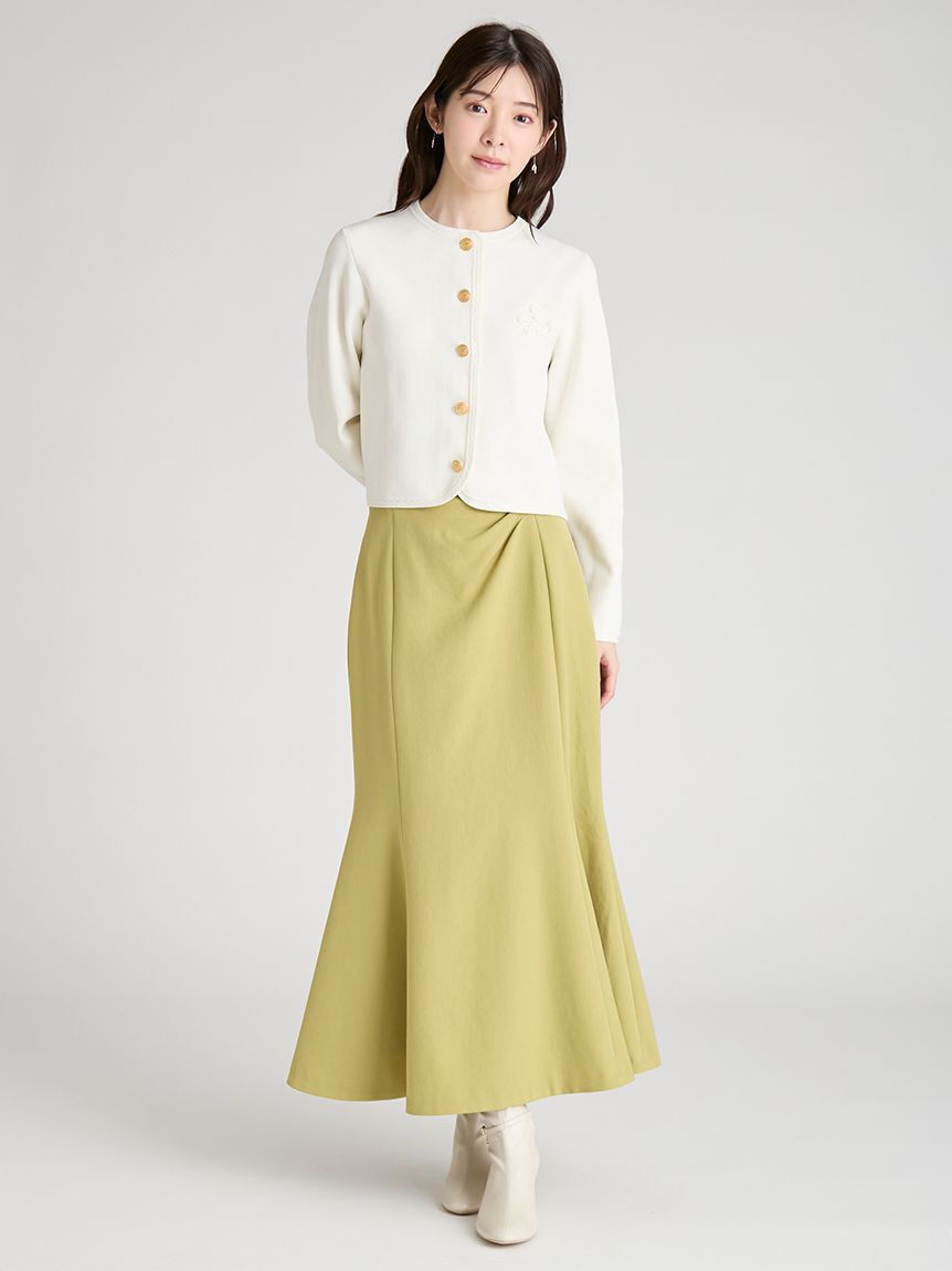 CELFORD「トリム総針カーディガン」|カーディガン|