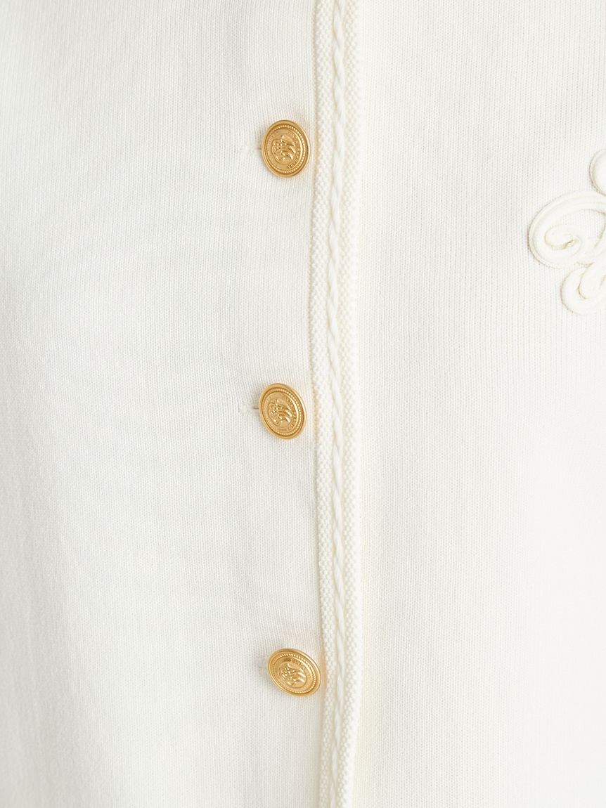 CELFORD「トリム総針カーディガン」|カーディガン|