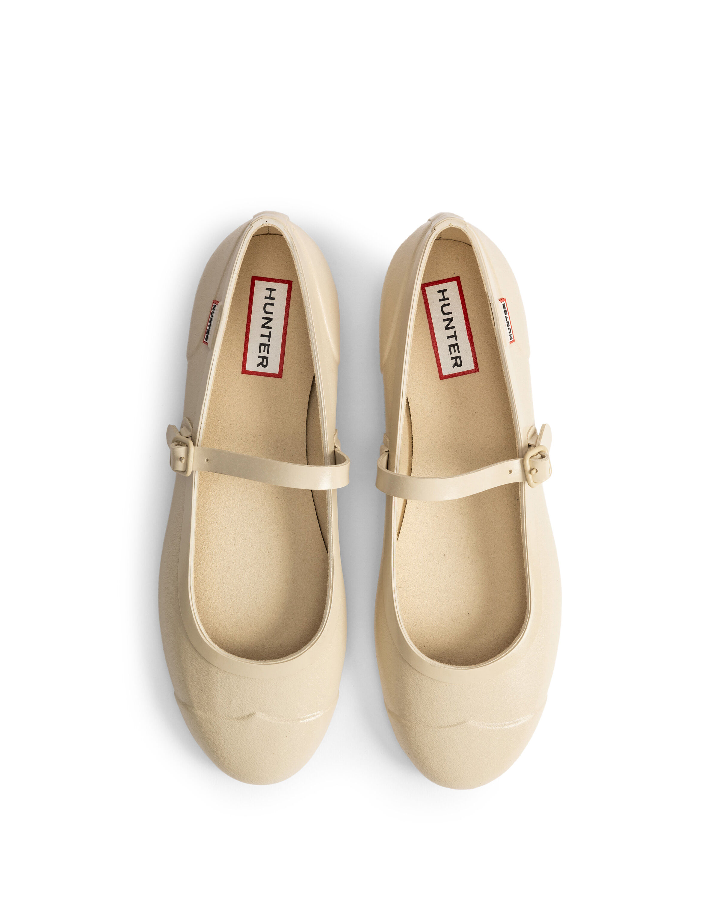 HUNTER「リファインド メリー ジェーン バックル バレリーナ グロス」|パンプス|