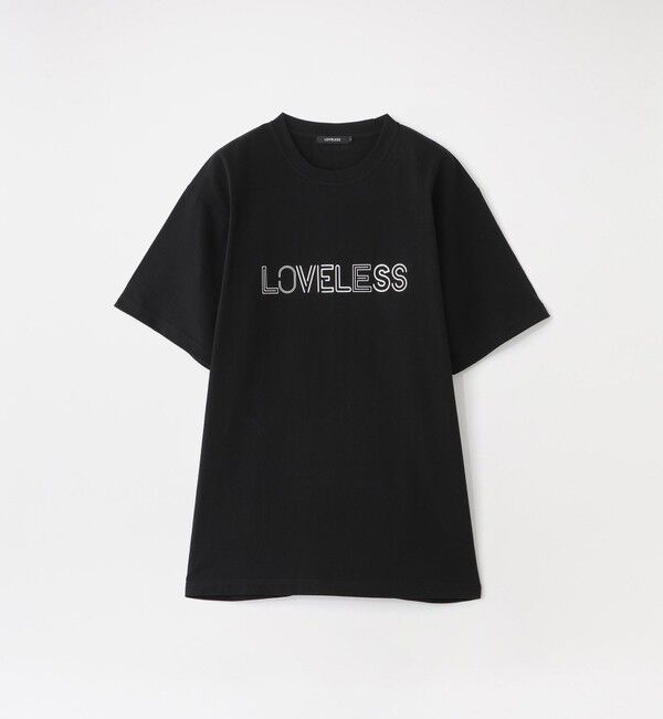  「イレギュラーロゴTシャツ」|Tシャツ・カットソー|ブラック