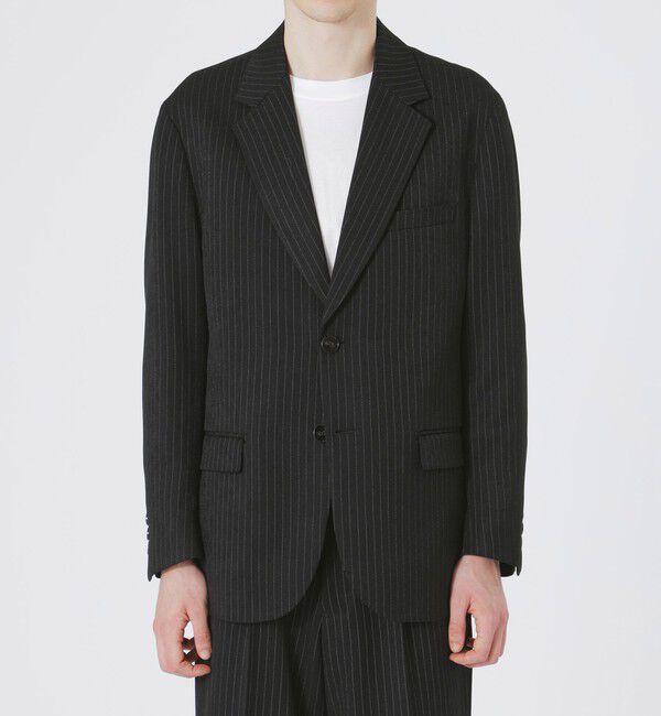  「ピンストライプジャケット」|テーラードジャケット|