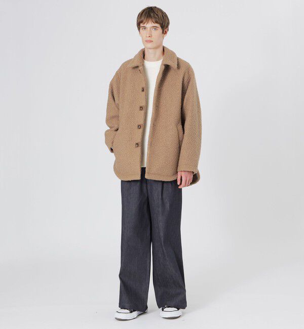  「ブラッシュドループボアブルゾン」|ブルゾン・スタジャン|