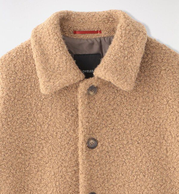  「ブラッシュドループボアブルゾン」|ブルゾン・スタジャン|