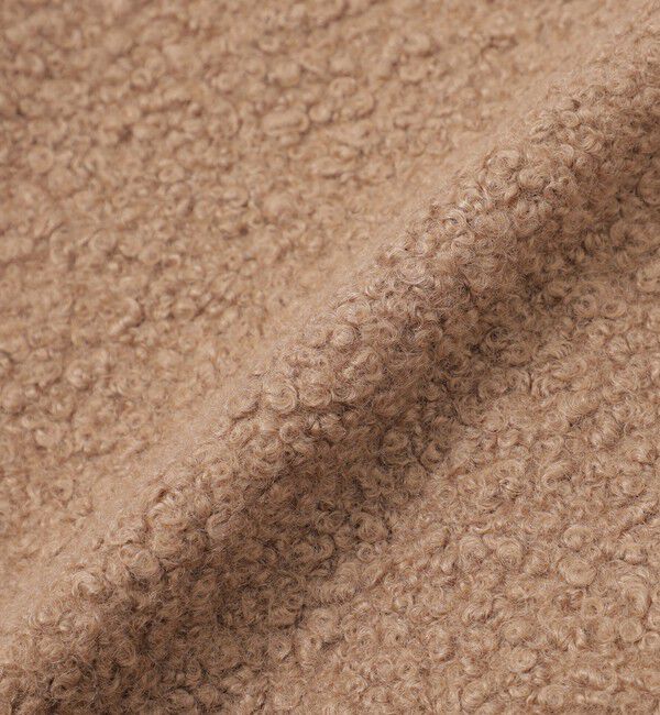  「ブラッシュドループボアブルゾン」|ブルゾン・スタジャン|