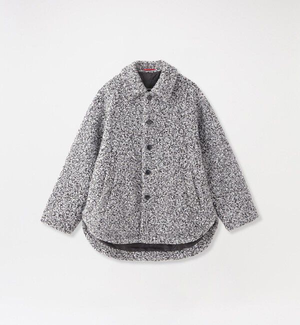  「ブラッシュドループボアブルゾン」|ブルゾン・スタジャン|