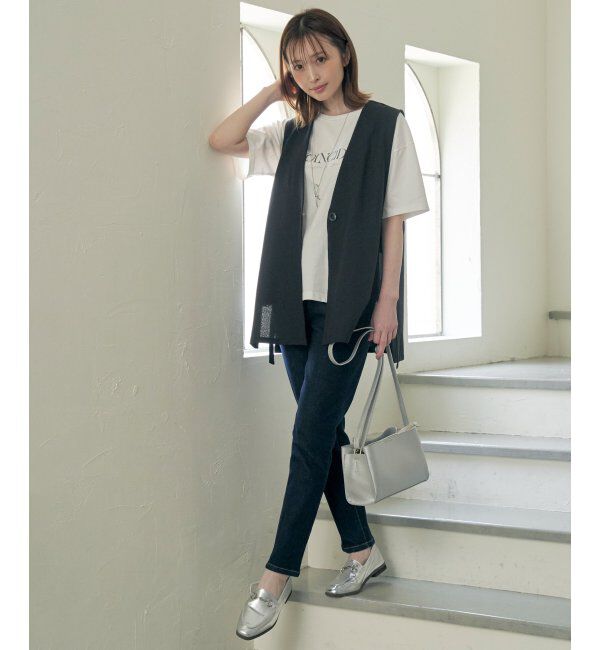 ikka「ロゴフォトプリントTシャツ」|Tシャツ・カットソー|