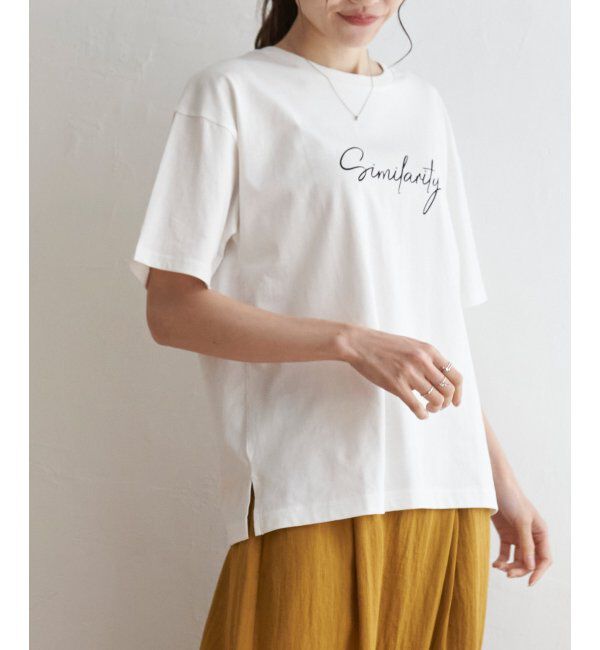 ikka「ロゴフォトプリントTシャツ」|Tシャツ・カットソー|