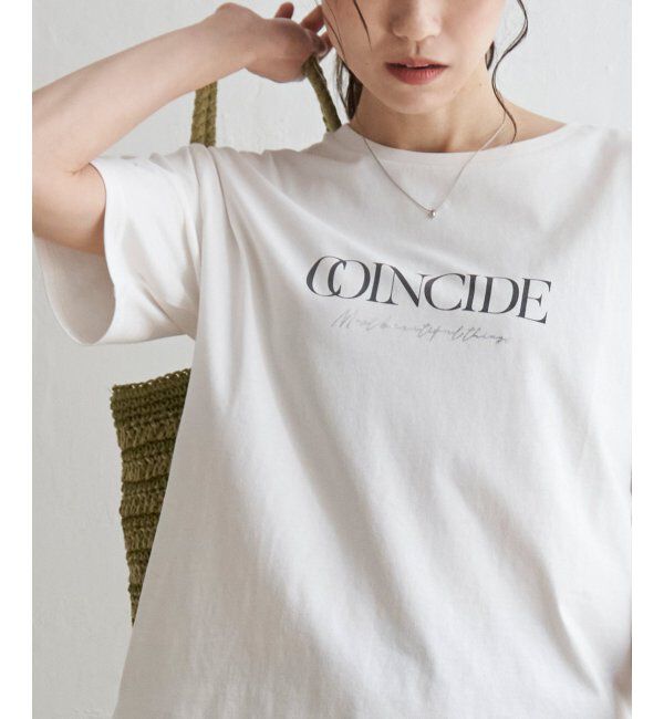 ikka「ロゴフォトプリントTシャツ」|Tシャツ・カットソー|