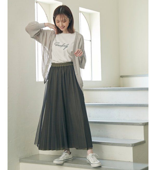 ikka「ロゴフォトプリントTシャツ」|Tシャツ・カットソー|