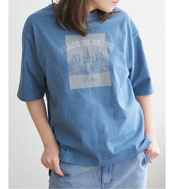 Lbc with Life「スーベニアプリントビッグTシャツ」|Tシャツ・カットソー|