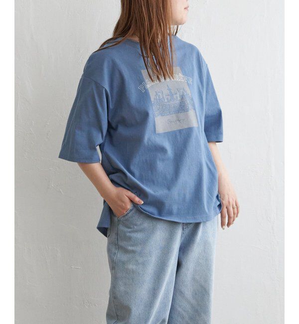 Lbc with Life「スーベニアプリントビッグTシャツ」|Tシャツ・カットソー|