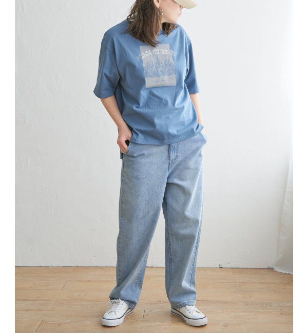 Lbc with Life「スーベニアプリントビッグTシャツ」|Tシャツ・カットソー|