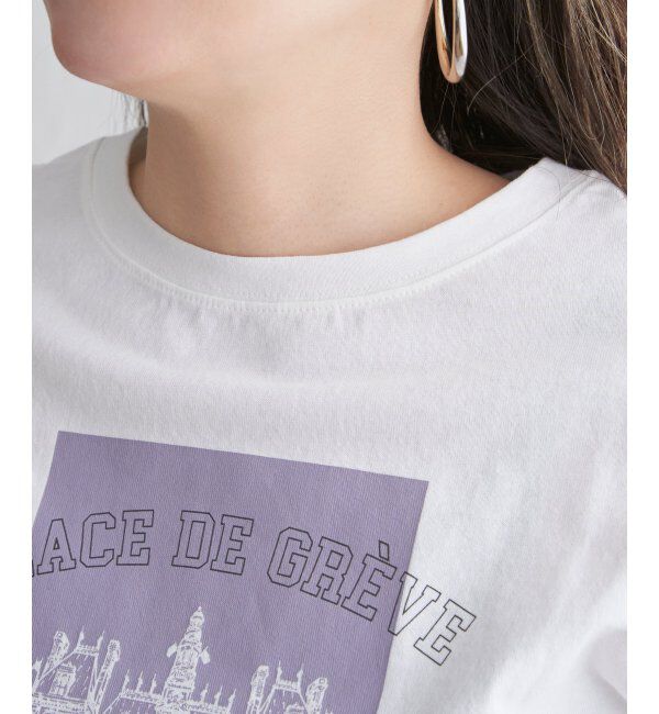 Lbc with Life「スーベニアプリントビッグTシャツ」|Tシャツ・カットソー|