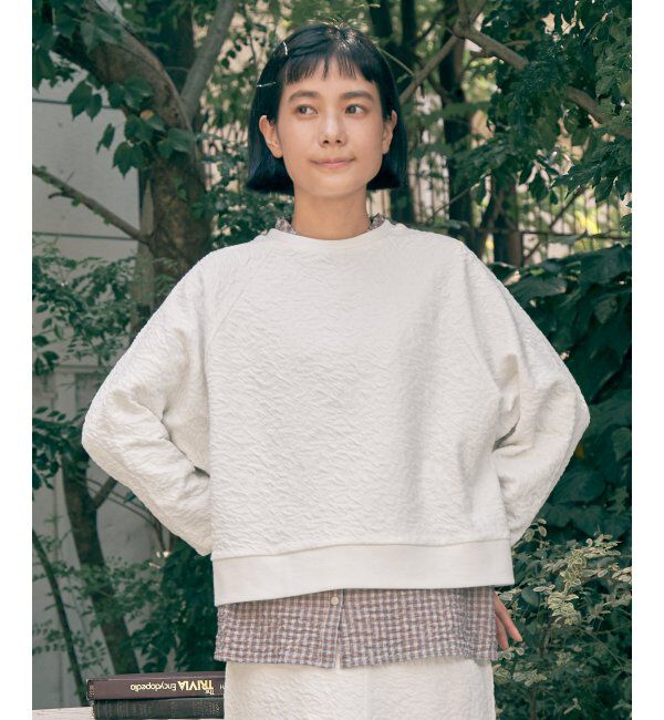 Lbc with Life「【セットアップ対応】フクレジャカードリブプルオーバー」|その他|ホワイト