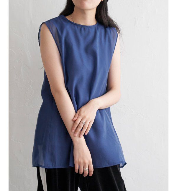 VENCE share style「ドッキングノースリーブトップス」|Tシャツ・カットソー|