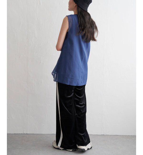 VENCE share style「ドッキングノースリーブトップス」|Tシャツ・カットソー|