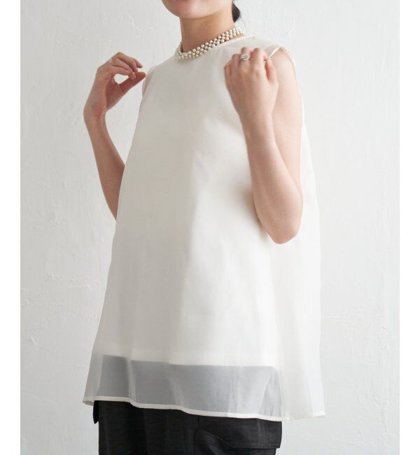 VENCE share style「ドッキングノースリーブトップス」|Tシャツ・カットソー|