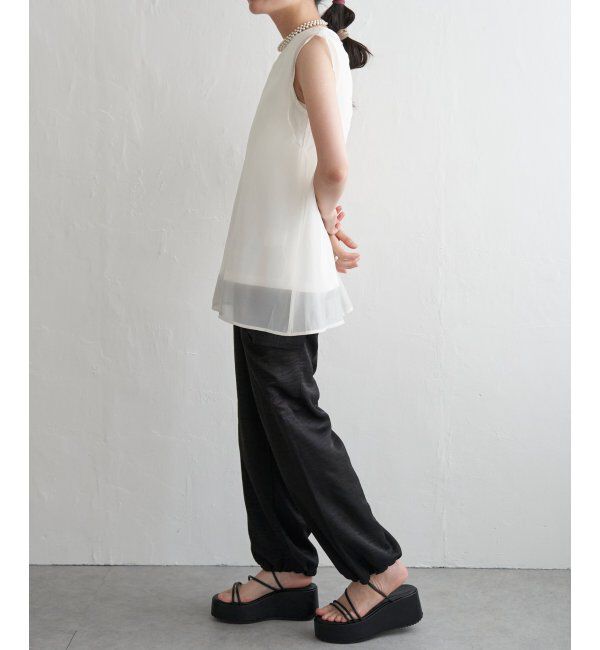 VENCE share style「ドッキングノースリーブトップス」|Tシャツ・カットソー|