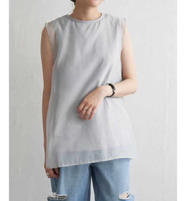 VENCE share style「ドッキングノースリーブトップス」|Tシャツ・カットソー|