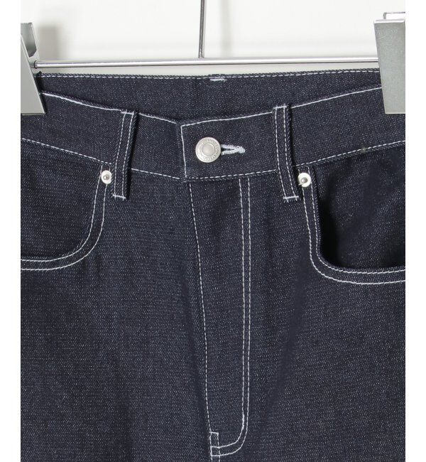 VENCE share style「リジットデニムカーブパンツ」|デニム|