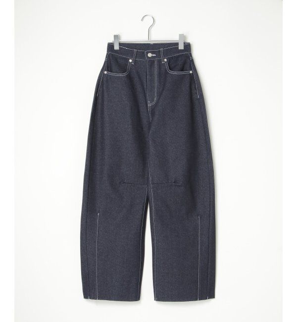 VENCE share style「リジットデニムカーブパンツ」|デニム|