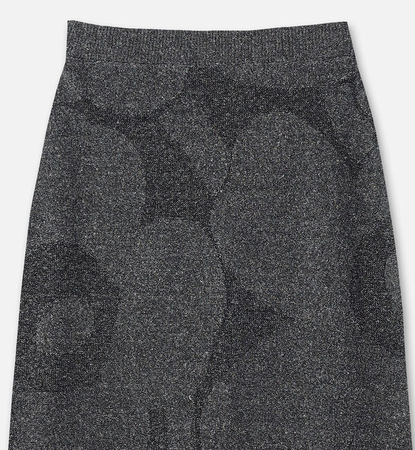 Marimekko「Sh Sivellys Unikko ニットスカート」|スカート|