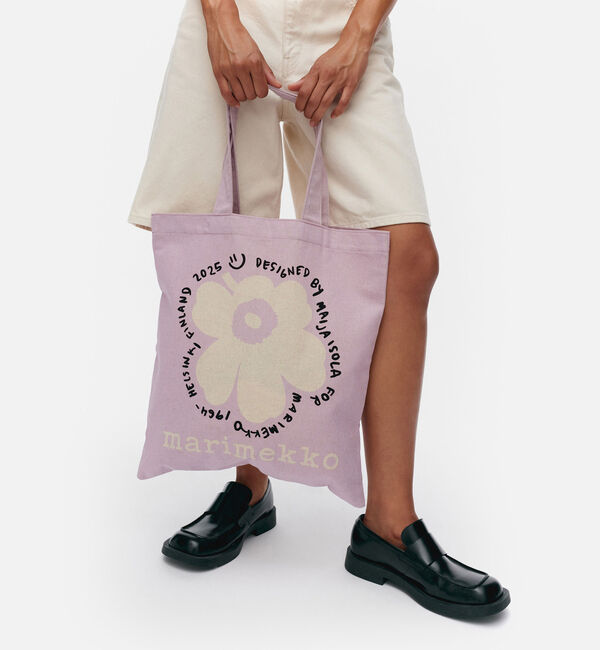 Marimekko「Vankka Unikko Placement トートバッグ」|トートバッグ|