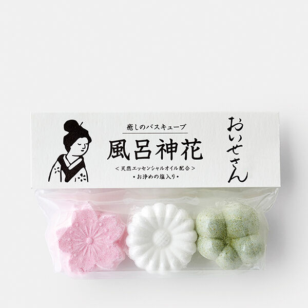 おいせさん「おいせさん 風呂神花 (30g&times;2個、20g&times;1個)」|入浴剤・バスグッズ|