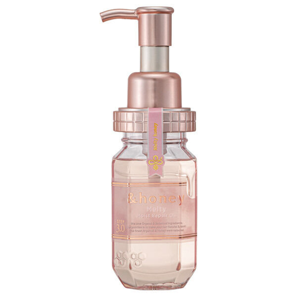 &honey（アンドハニー）「&honey（アンドハニー） &honey Melty モイストリペアヘアオイル3.0 シャワーローズハニーの香り (100ml)」|洗い流さないトリートメント|その他