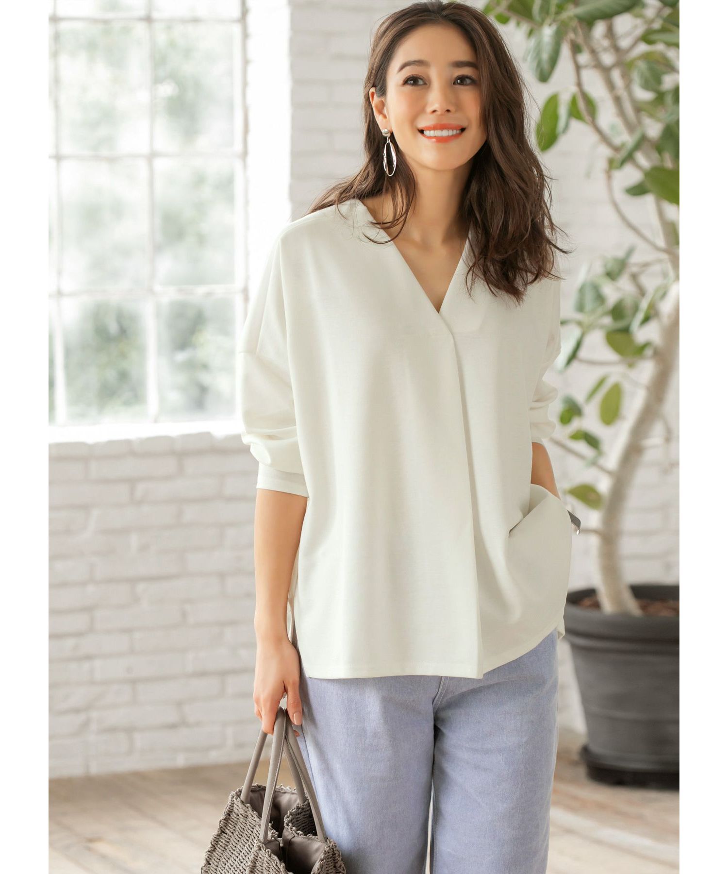 STYLE DELI「変形オーバルパーツピアス」|ピアス|