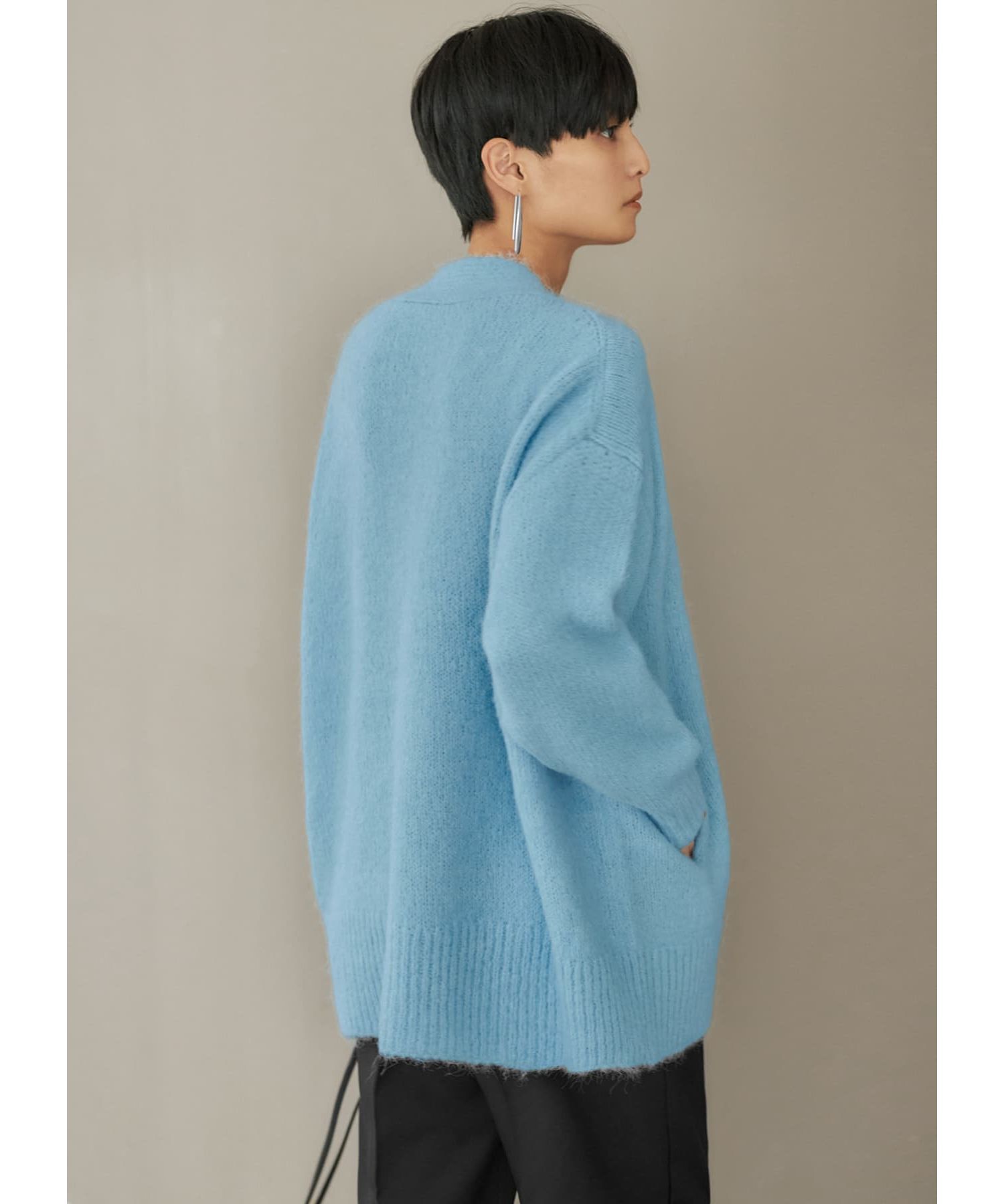 STYLE DELI「モヘアライクリラックスカーディガンB-2」|ニット・セーター|