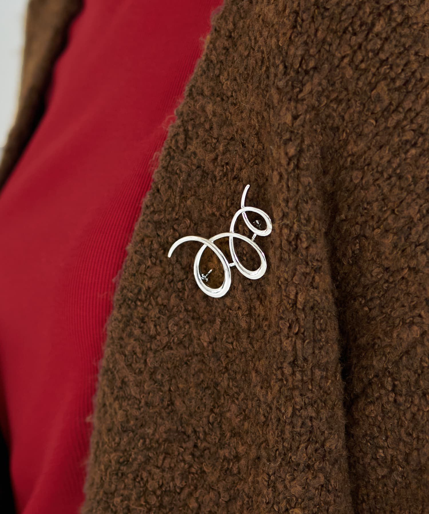 STYLE DELI「試し書きフォルムブローチ」|ブローチ・コサージュ|