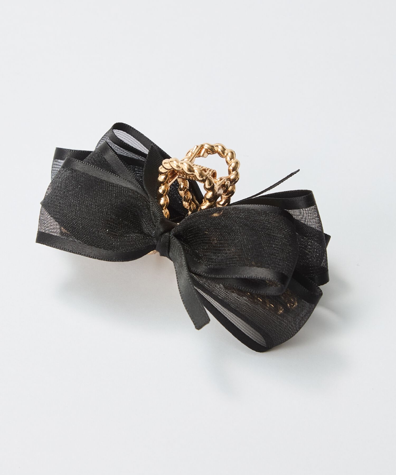 Phoebe「ミディアムオーガンジーリボンバンスクリップ」|その他|